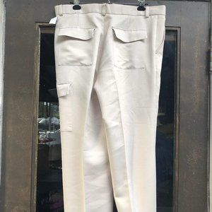 Perry Ellis Men's Cream Cargo Pant Size 34x29